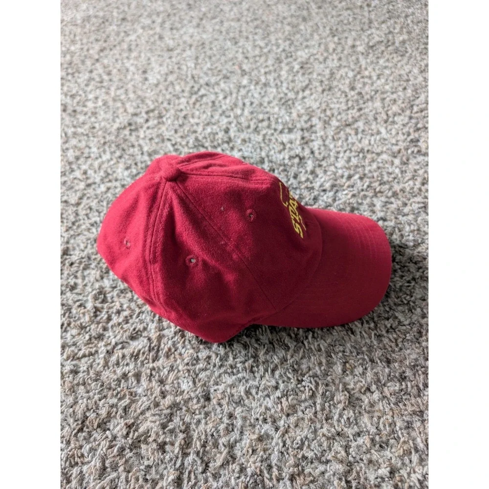 Iowa State Cyclones  Logo Hat Red Youth‎ Authentic Stretch Fit